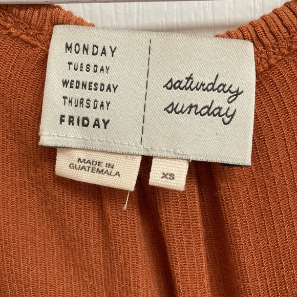 Anthropologie Saturday Sunday Marina Tiered Sleeveless Wide Leg Jumpsuit…XS - Picture 6 of 14